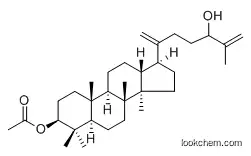 Molecular Structure of 143519-04-4 (3-Acetoxy-24-hydroxydammara-20,25-diene)